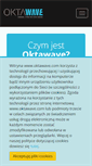 Mobile Screenshot of oktawave.com